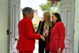 Hoy, en Calasparra (Murcia), en la apertura de las Jornadas Gastronómicas Calarroz