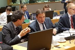 En el Consejo de Ministros de Agricultura y Pesca de la UE, en Bruselas