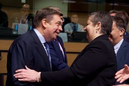 Hoy, durante el Consejo de Ministros de la UE, en Luxemburgo
