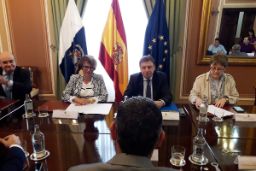 Hoy, en su visita a Gran Canaria