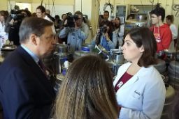 HOY, EN SU VISITA A LA RIOJA 