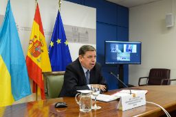 Reunión con el ministro de Política Agraria y Alimentación de Ucrania