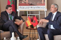 Reunión bilateral con el ministro de Agricultura, Pesca Marítima, Desarrollo Rural y Agua y Bosques del Reino de Marruecos
