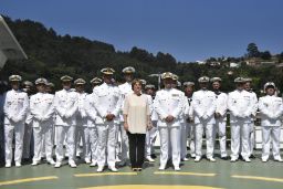 CEREMONIA EN LA ESTACIÓN NAVAL DE LA GRAÑA, EN FERROL