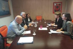 HOY, EN UNA REUNIÓN MANTENIDA EN LA SECRETARÍA GENERAL DE PESCA  