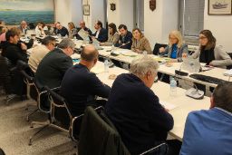 Hoy, en una reunión con representantes del sector pesquero