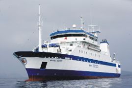 Hasta el 17 de agosto, a bordo del buque oceanográfico Miguel Oliver
