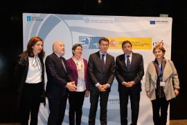 Hoy, en la inauguración de la I Conferencia Internacional de Mujeres de la Pesca 