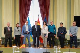 Ministro y delegación Ucrania (0)