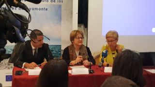 HOY, EN UNA JORNADA DE LA ORGANIZACIÓN DE ARMADORES DE PUNTA DEL MORAL, CELEBRADA EN AYAMONTE, HUELVA