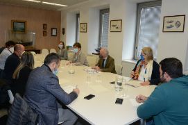 HOY EN LA SEDE DE LA SECRETARÍA GENERAL DE PESCA  