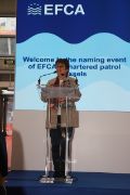 Hoy, en  Vigo, en la Agencia Europea de Control de Pesca (EFCA) 