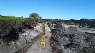 El incendio ocurrió entre el 24 de junio y el 5 de julio de 2017 