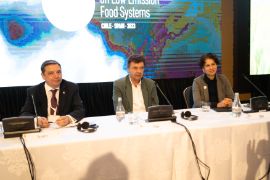 Hoy, en la sesión de apertura de la Conferencia ministerial sobre sistemas alimentarios de baja emisión
