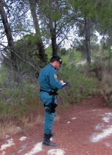 La Guardia Civil investiga a dos personas por sendos incendios que arrasaron cerca de una hectárea de masa forestal