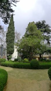 Detalle del jardín del Palacio de Fomento. Foto: C. G.