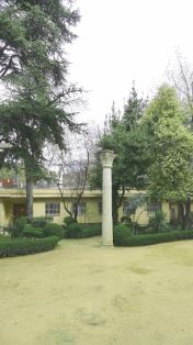 Detalle del jardín del Palacio de Fomento. Foto: C. G.