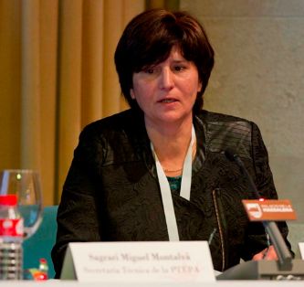 Rosa Isabel Rodríguez Vidal, Presidenta de la Federación Gallega de Rederas Artesana O Peirao