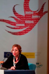 Purificación Alfonso Rivero, Socia fundadora de la Coop. Ardora Formación y Servicios. 