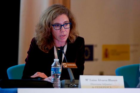 Mª Luisa Álvarez Blanco, Directora Adjunta de FEDEPESCA y representante del proyecto PESCAVERDE