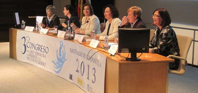De izq. a dcha: Maite Burgoa, Mª Dolores Fernández, Susana López, Mercedes Rodríguez, Marisol Landriz y Mª José Crespo.