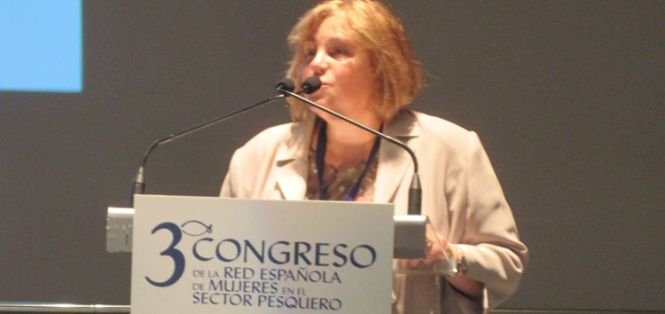 Intervención de Ángeles Mille, representante del GAC Costa da Morte.
