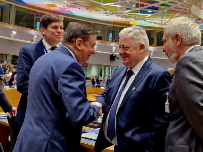 Hoy, en Bruselas, en el Consejo de Ministros de la UE