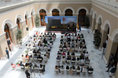 Hoy, en la presentación de la campaña de comunicación institucional 2024