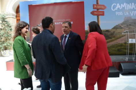Hoy, en la presentación de la campaña de comunicación institucional 2024