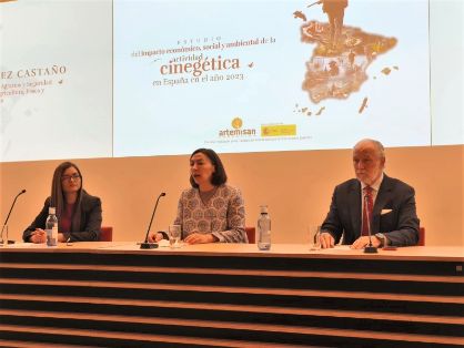 Hoy, en la presentación de un estudio de impacto de la actividad cinegética 