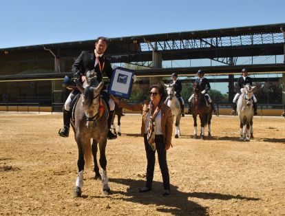 Hoy en el marco de la Jornada “Trabajando con el sector equino” en Jerez de la Frontera 