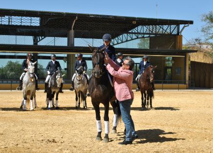 Hoy en el marco de la Jornada “Trabajando con el sector equino” en Jerez de la Frontera 