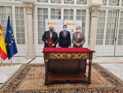 A TRAVÉS DE LA SOCIEDAD MERCANTIL ESTATAL DE INFRAESTRUCTURAS AGRARIAS (SEIASA)