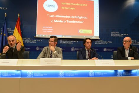 Hoy, en la Jornada “Los alimentos ecológicos ¿moda o tendencia?” 