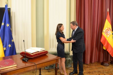 Hoy, en la sede del ministerio