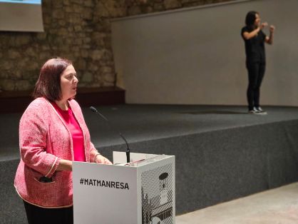 Durante las Jornadas Técnicas para Fomentar la Accesibilidad en la red de Caminos Naturales