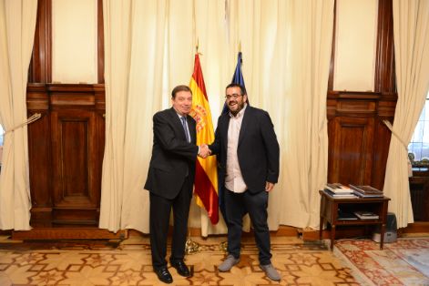 Hoy, en Madrid, en la sede del Ministerio