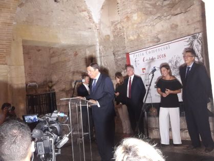 Hoy, en su visita a la Feria del Caballo de Córdoba, “Cabalcor” 