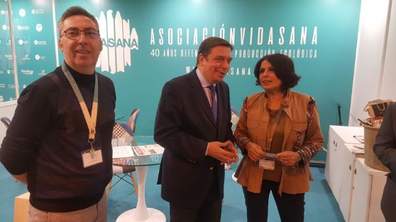 Hoy, en la inauguración de BioCultura 2018 en Madrid
