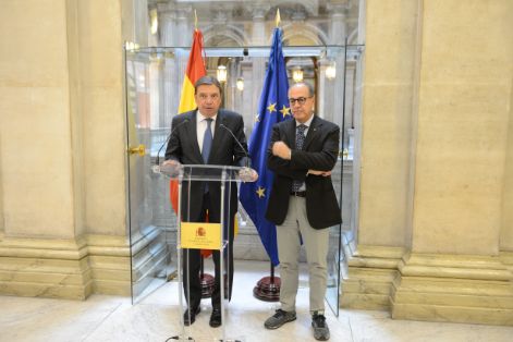 Hoy, en la sede del Ministerio  