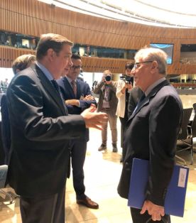En el Consejo de Ministros de Agricultura y Pesca de la Unión Europea  