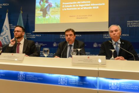 HOY, EN EL ACTO DE PRESENTACIÓN DEL INFORME SOFI 2018, DE LA ONU