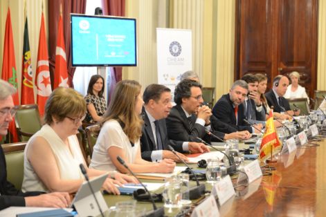 Hoy, en la inauguración del 143ª Consejo de Administración del CIHEAM