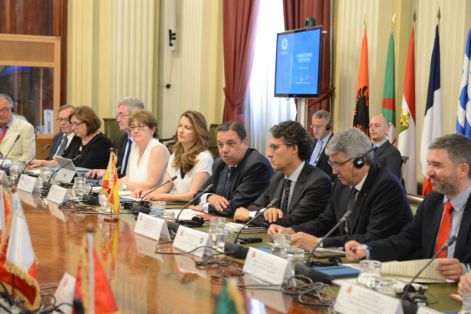 Hoy, en la inauguración del 143ª Consejo de Administración del CIHEAM
