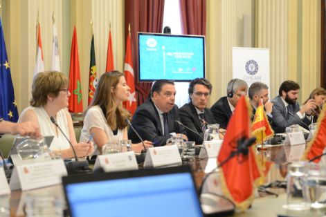 Hoy, en la inauguración del 143ª Consejo de Administración del CIHEAM