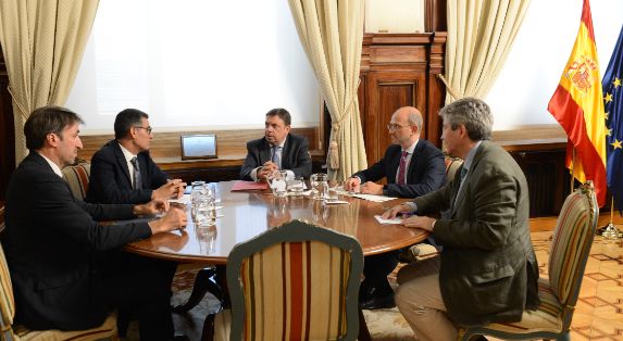 Hoy, en la sede del Ministerio