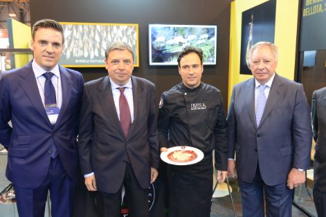 Hoy, en la inauguración del XXXIII Salón Gourmets