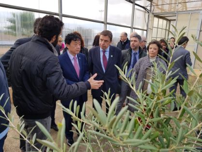 En su visita al Campus de Excelencia Internacional Agroalimentario ceiA3, en Córdoba
