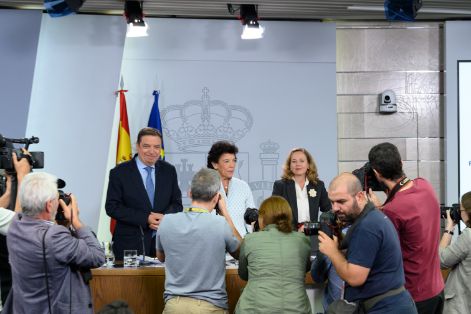 Hoy, tras la celebración del Consejo de Ministros