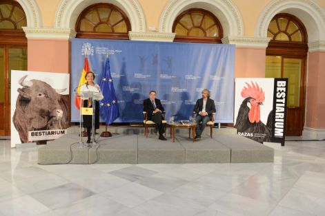 Hoy, en la presentación del libro Bestiarium de Razas Autóctonas Españolas